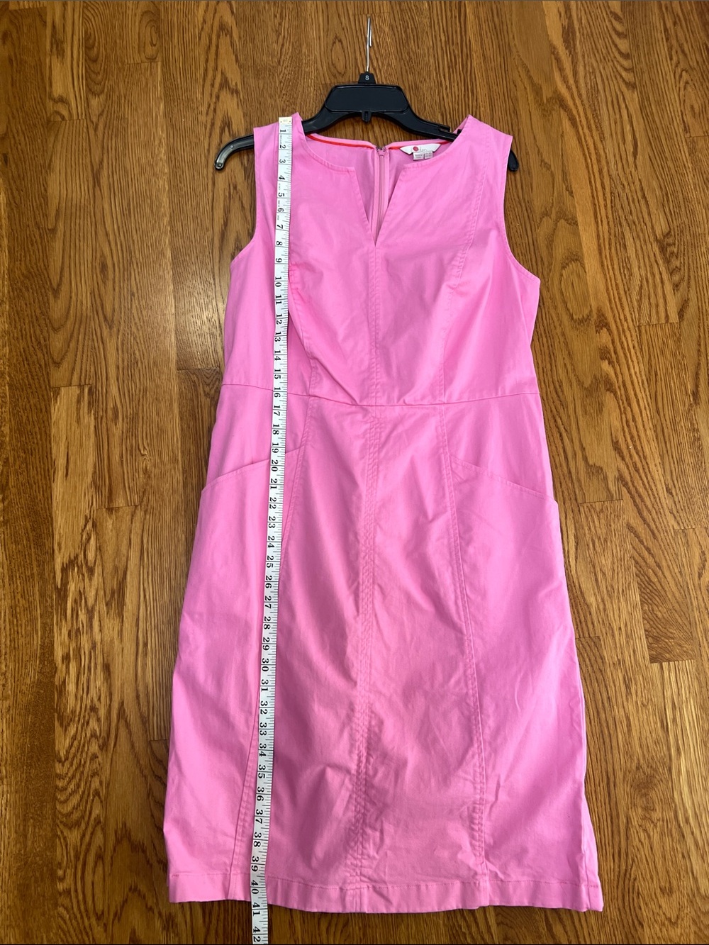Boden Helena Pink Chino Dress - Size 12 - Picture 3 of 7